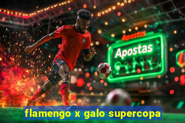 flamengo x galo supercopa